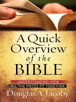 cover image of A Quick Overview of the Bible